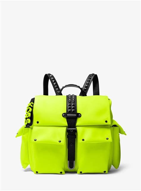 michael kors yellow backpack|michael kors neon yellow wallet.